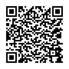 QR Code สำหรับหมายเลขโทรศัพท์ +12025884848