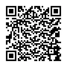 QR kód a telefonszámhoz +12025884851