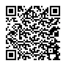 QR Code pour le numéro de téléphone +12025894345