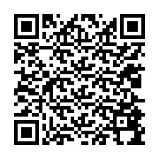 QR Code pour le numéro de téléphone +12025894352