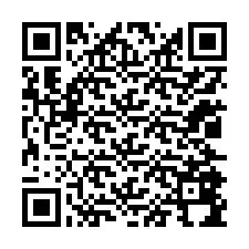 QR-koodi puhelinnumerolle +12025894995