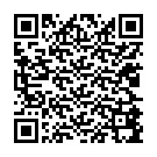 Código QR para número de teléfono +12025895022