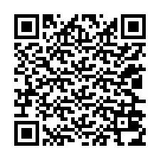 Código QR para número de telefone +12026034834