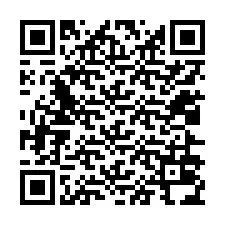 Código QR para número de teléfono +12026034843