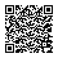 Kode QR untuk nomor Telepon +12026034848