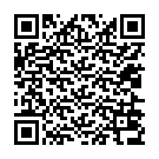 Código QR para número de telefone +12026036813