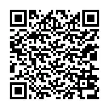 QR-koodi puhelinnumerolle +12026036815