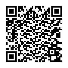 Código QR para número de telefone +12026042361