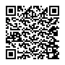 Kode QR untuk nomor Telepon +12026042366