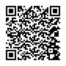 QR-koodi puhelinnumerolle +12026042371