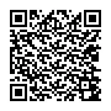 Código QR para número de teléfono +12026042496