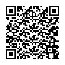 QR-Code für Telefonnummer +12026044872