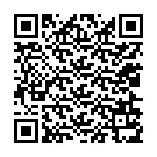 QR-koodi puhelinnumerolle +12026135516