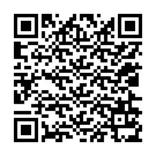 Código QR para número de telefone +12026135518