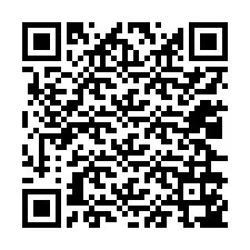 Código QR para número de telefone +12026147877