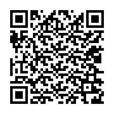 Código QR para número de teléfono +12026226076