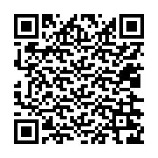 Código QR para número de teléfono +12026226083