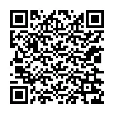 Código QR para número de telefone +12026226085