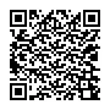 QR код за телефонен номер +12026240038