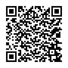 Código QR para número de teléfono +12026247591