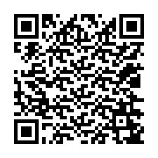 Código QR para número de telefone +12026247599