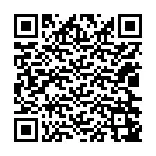 QR Code สำหรับหมายเลขโทรศัพท์ +12026247625