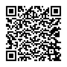 QR-koodi puhelinnumerolle +12026247629