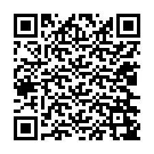 QR-koodi puhelinnumerolle +12026247636