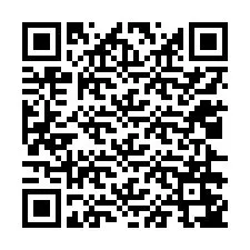 QR Code สำหรับหมายเลขโทรศัพท์ +12026247952