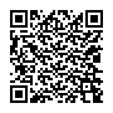 QR-koodi puhelinnumerolle +12026248474