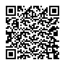 QR-код для номера телефона +12026248874