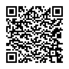 Código QR para número de teléfono +12026248875