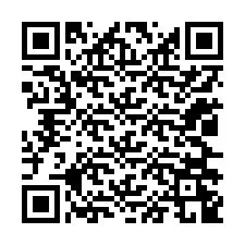 QR-Code für Telefonnummer +12026249335