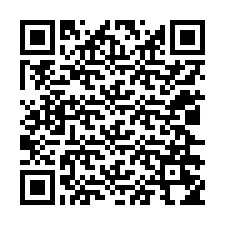 Código QR para número de telefone +12026254974