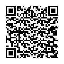 QR-koodi puhelinnumerolle +12026257032