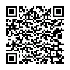 Código QR para número de telefone +12026257035