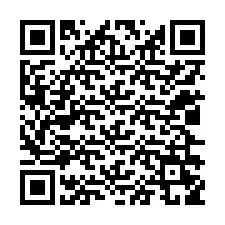 QR-koodi puhelinnumerolle +12026259464