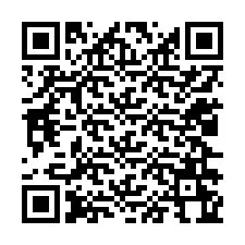 QR-koodi puhelinnumerolle +12026264576