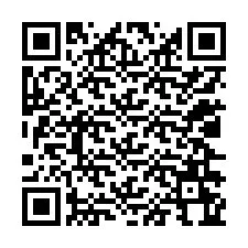 QR-koodi puhelinnumerolle +12026264578