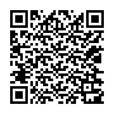 QR-koodi puhelinnumerolle +12026301299