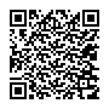 QR-koodi puhelinnumerolle +12026316367