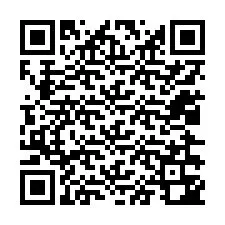 QR код за телефонен номер +12026342187