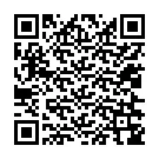 QR-koodi puhelinnumerolle +12026346213