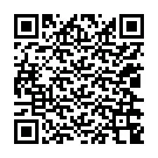 QR-koodi puhelinnumerolle +12026348874