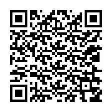 Código QR para número de telefone +12026356418