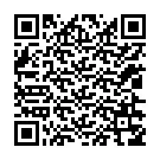 QR-koodi puhelinnumerolle +12026356541