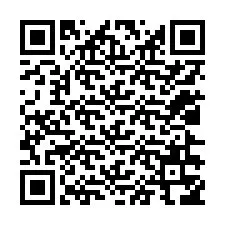 Código QR para número de telefone +12026356549