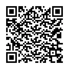 電話番号のQRコード +12026358421