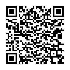 Código QR para número de telefone +12026358425