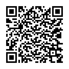 QR код за телефонен номер +12026358428